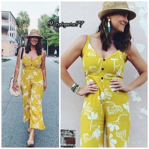 NWT, Anthropologie, Faithfull Gemma Jumpsuit